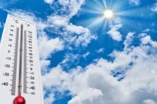 The expected maximum and minimum temperature for the next (10) days, including the Eid period